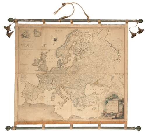 [EUROPA] - ARROWSMITH, Aaron - Nouvelle Carte Geographique et des postes de L'Europe - Neueste Post und General karte von Europa - фото 1