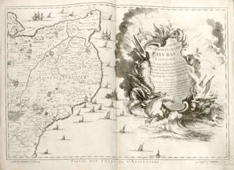 FRICKX, Eugene-Henry (1644-1730) - Cartes Des Provinces Des Pays Bas Contenant les Comte's de Flandre, de Hainaut, Cambresis, le Duche' de Brabant