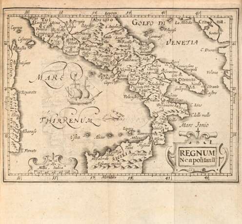 MERULA, Paulus (1558-1607) - Italiae descriptio generalils - Foto 1