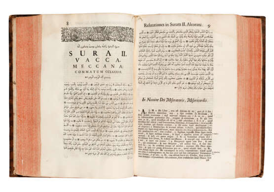 Koran, in Arabic and Latin – Ludovico Maracci (1612-1700) - Foto 2