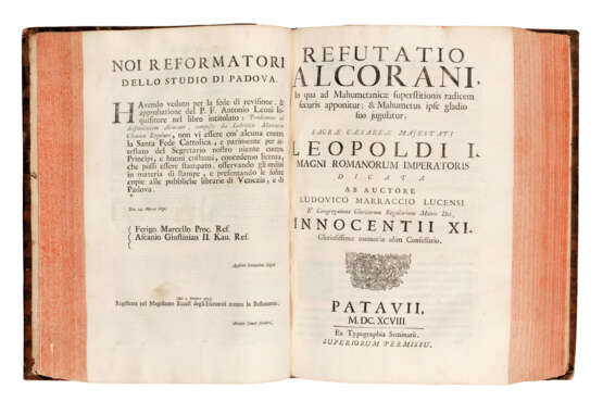 Koran, in Arabic and Latin – Ludovico Maracci (1612-1700) - Foto 3