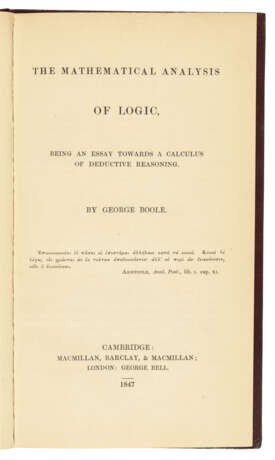 George Boole (1815-1864) - Foto 1