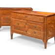 A NEAR PAIR OF MILANESE NEO-CLASSICAL WALNUT, TULIPWOOD AND MARQUETRY COMMODES - Архив аукционов
