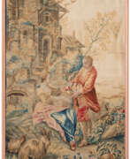 Tapestry. A LOUIS XV BEAUVAIS TAPESTRY
