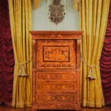 A NORTH ITALIAN WALNUT, FRUITWOOD, TULIPWOOD AND MARQUETRY SECRETAIRE-A-ABATTANT - photo 6