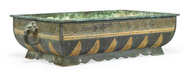 A CHINESE ARCHAISTIC BRONZE LARGE JARDINIERE