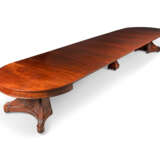 A LOUIS-PHILIPPE MAHOGANY EXTENDING DINING-TABLE - фото 5