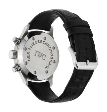 IWC. IWC, STEEL CHRONOGRAPH WITH DATE, REF. 3741 - фото 3