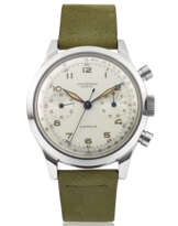UNIVERSAL GENEVE, STEEL CHRONOGRAPH, COMPUR REF. 22409