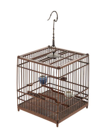 A CHINESE HUALI BIRDCAGE - photo 1