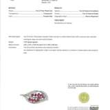 Trio. TRIO RUBY AND DIAMOND BROOCH WITH GIA REPORT - photo 4