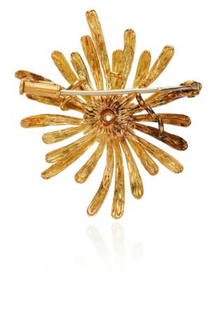 DIAMOND AND GOLD BROOCH - Foto 2