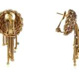 DIAMOND, RUBY AND GOLD EARRINGS - Foto 2