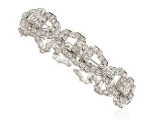 WASLIKOFF & SONS ART DECO DIAMOND BRACELET