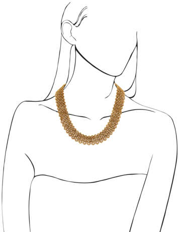 GOLD AND DIAMOND NECKLACE - Foto 4