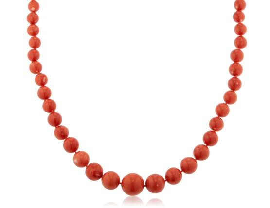 CORAL BEAD NECKLACE - photo 1