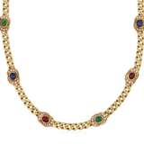 Fred. FRED DIAMOND AND MULTI-GEM NECKLACE - photo 1