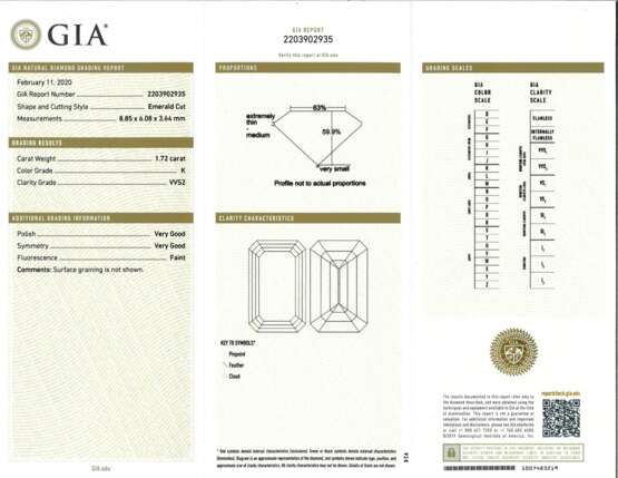 CULTURED PEARL AND DIAMOND EARRINGS WITH GIA REPORTS - photo 4