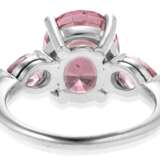 SPINEL AND PLATINUM RING - photo 2