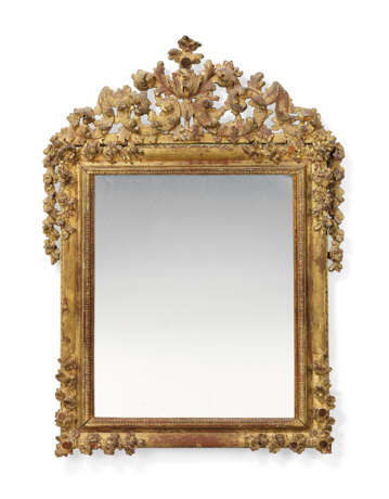 AN ITALIAN GILTWOOD PICTURE FRAME MIRROR - Foto 1