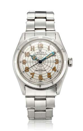 ROLEX, STEEL, SECTOR DIAL, REF. 6107 - фото 1