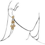 DIAMOND AND CULTURED PEARL EARRINGS AND RING - фото 4