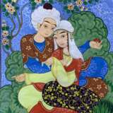 Painting “Takhir and Zukhra”, See description, Vintage, Historical genre, 2019 - photo 3