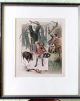 Baron von Munchhausen "Jagd" und "Kugel flug" Baron von Munchhausen "Jagd" und "Kugel flug"