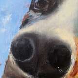 Design Gemälde, Gemälde „Hund Dobermann“, Leinwand, Ölfarbe, Impressionismus, Animalistisches, 2020 - Foto 3