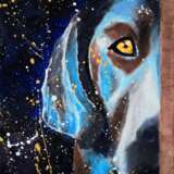 Design Painting “Magic Dog Magic Dog”, Canvas, Oil paint, Impressionist, Animalistic, 2019 - photo 1