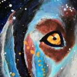 Design Painting “Magic Dog Magic Dog”, Canvas, Oil paint, Impressionist, Animalistic, 2019 - photo 3