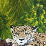 Design Painting “Leopard”, Canvas, Acrylic paint, Animalistic, 2020 - photo 1