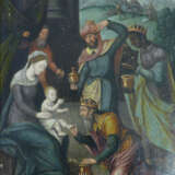 Flämischer Meister des 16. Jahrhunderts (?), Die Anbetung der Könige - фото 1