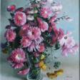 Розовые хризантемы - Achat en un clic