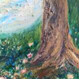 "Лебединая песня" -"Song of swans" Toile Peinture à l'huile Impressionnisme Peinture de paysage 2014 - photo 2