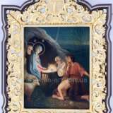 Icon “Saints Boris and Gleb, the last supper, the Transfiguration, the Nativity”, Board, Lacquer, Modern, Religious genre, 2010,2011,2012,2013 - photo 4