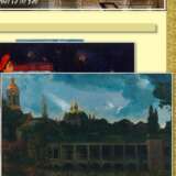 Painting “Petersburg, Kiev-Pechersk Lavra, Ottawa”, Canvas on the subframe, Lacquer, Modern, Religious genre, 1991 - photo 3