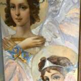 Icon “The Mural, The Angels”, Stone, Lacquer, Modern, Religious genre, 2020 - photo 1