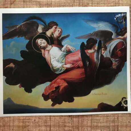 Icon “Paintings, Icons, Saints”, Board, Lacquer, Modern, Religious genre, 1991 - photo 1