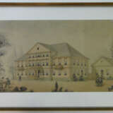 Unbekannter Biedermeier - Monogrammist, Palais in Gotha, um 1830 - Foto 2