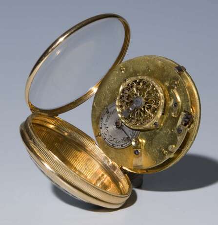 Gold-Enamel-Spindle Pocket Watch. - photo 3