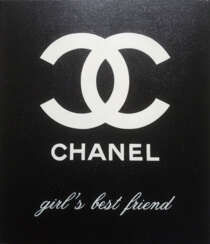 Chanel - the girl's best friend - with sequins! / Chanel is a girl's best friend forever - With Shining Sparkles