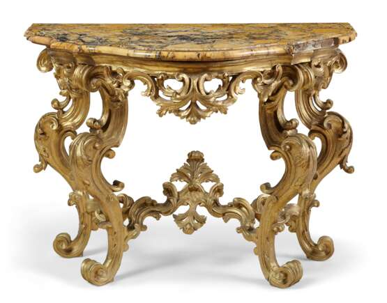 ITALIAN GILTWOOD SIDE TABLE - фото 1