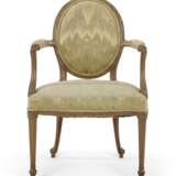 A PAIR OF GEORGE III GILTWOOD OPEN ARMCHAIRS - photo 2