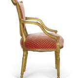 A PAIR OF GEORGE III GILTWOOD OPEN ARMCHAIRS - photo 8