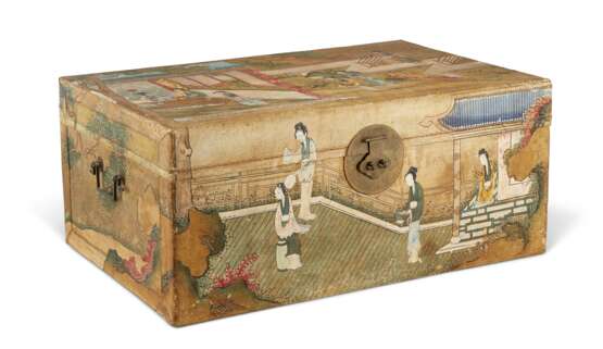CHINESE PAINTED SMALL CHEST - photo 5