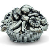 AN ITALIAN SILVER VEGETABLE BASKET AND COVER - photo 1