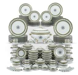 FRENCH (ANCIENNE MANUFACTURE ROYAL LIMOGES) PORCELAIN PART DINNER SERVICE