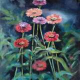 Painting “Flowers”, Canvas, Oil paint, 398, 2019 - photo 1