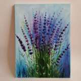 Gemälde „Der Lavendel im Garten“, Leinwand, Ölfarbe, 2020 - Foto 3